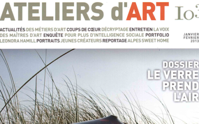 « Ateliers d’art » n°103, janvier-février 2013